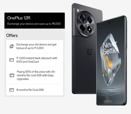 image 80 133 jpg OnePlus 12R Now Offers ₹4,000 Exchange Bonus Alongside Bank Discounts