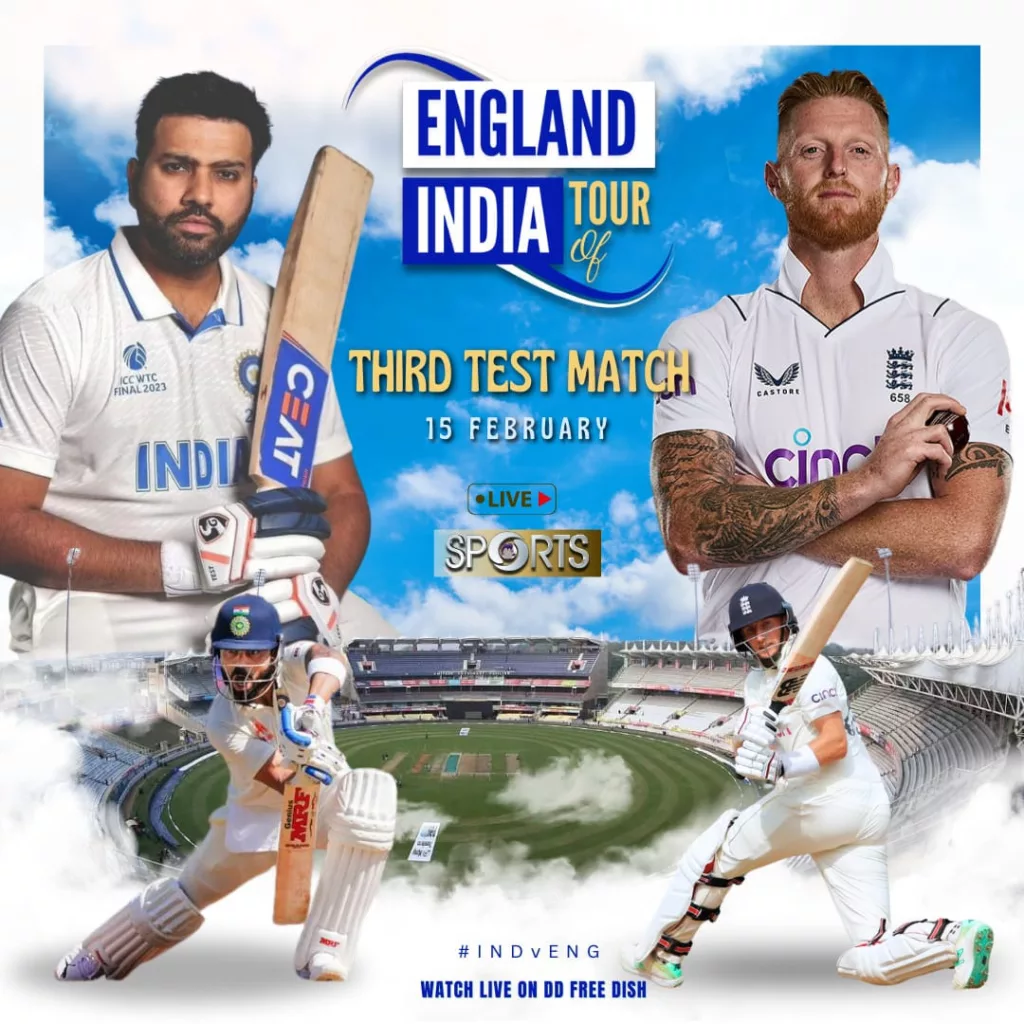 image 80 211 India vs England 3rd Test Preview: Probable XI , Match Prediction , Pitch Report , Weather Forecast ,Live Streaming Details