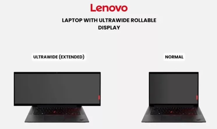 image 98 42 jpg Lenovo Patent Unveils Ultrawide 'Rollable' & Curved Displays for Next-Gen Notebooks