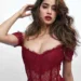 Janhvi Kapoor in a Marron Gown has stolen the internet with her new Valentine's Day Look