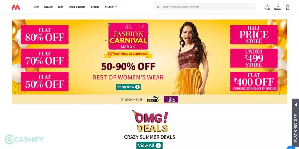 myntra upcoming sales 1024x512 1 jpg Myntra Upcoming Sales: Here are the upcoming sales in 2024 (April 27)