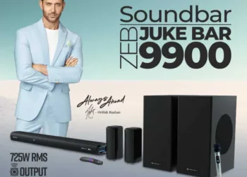 Zebronics unveils Juke bar 9900 featuring 5.2.4 channels with Dolby Atmos