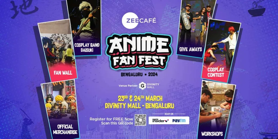 Unleash Your Inner Otaku at Zee Café's Anime Fan Fest 2024 in Bengaluru!