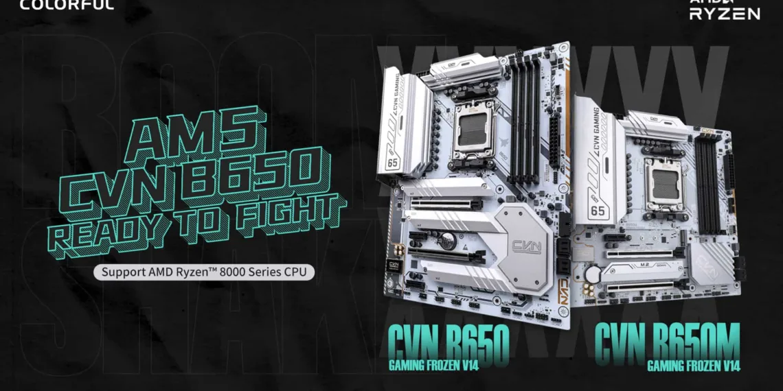 COLORFUL CVN B650M GAMING FROZEN Motherboard: Unleashing the Power of Next-Gen Computing