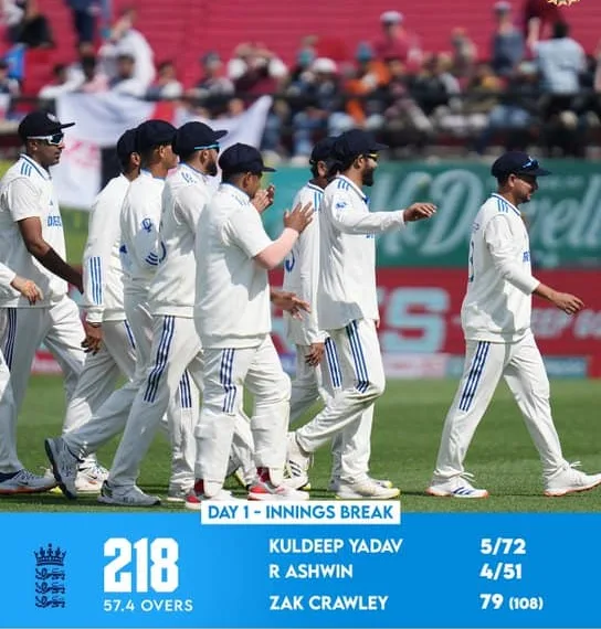 India vs England 5th Test Day 1