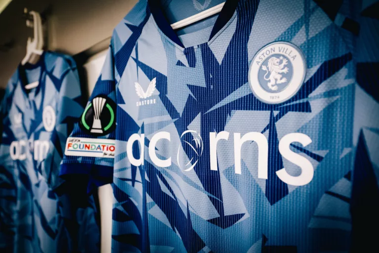 Aston Villa to wear Acorns on their shirts for Conference League game vs Ajax