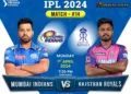 IPL 2024: MI vs RR