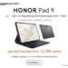 HONOR Pad 9: A Game-Changer in the Tablet Market Now Launched in India