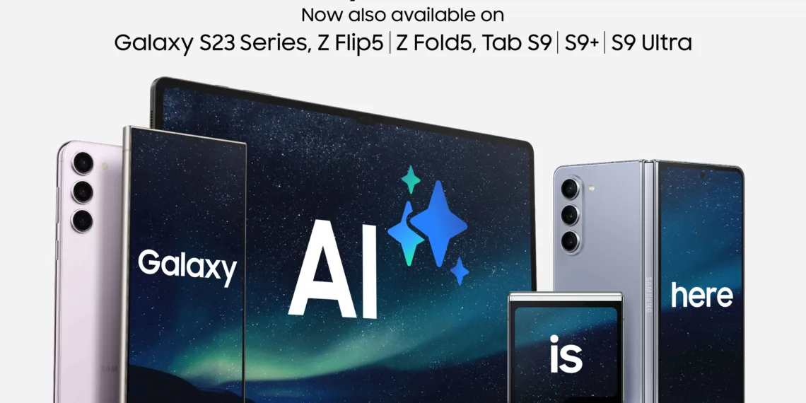 Samsung Elevates Mobile AI Experience with Galaxy AI Feature Rollout Across Flagship Devices