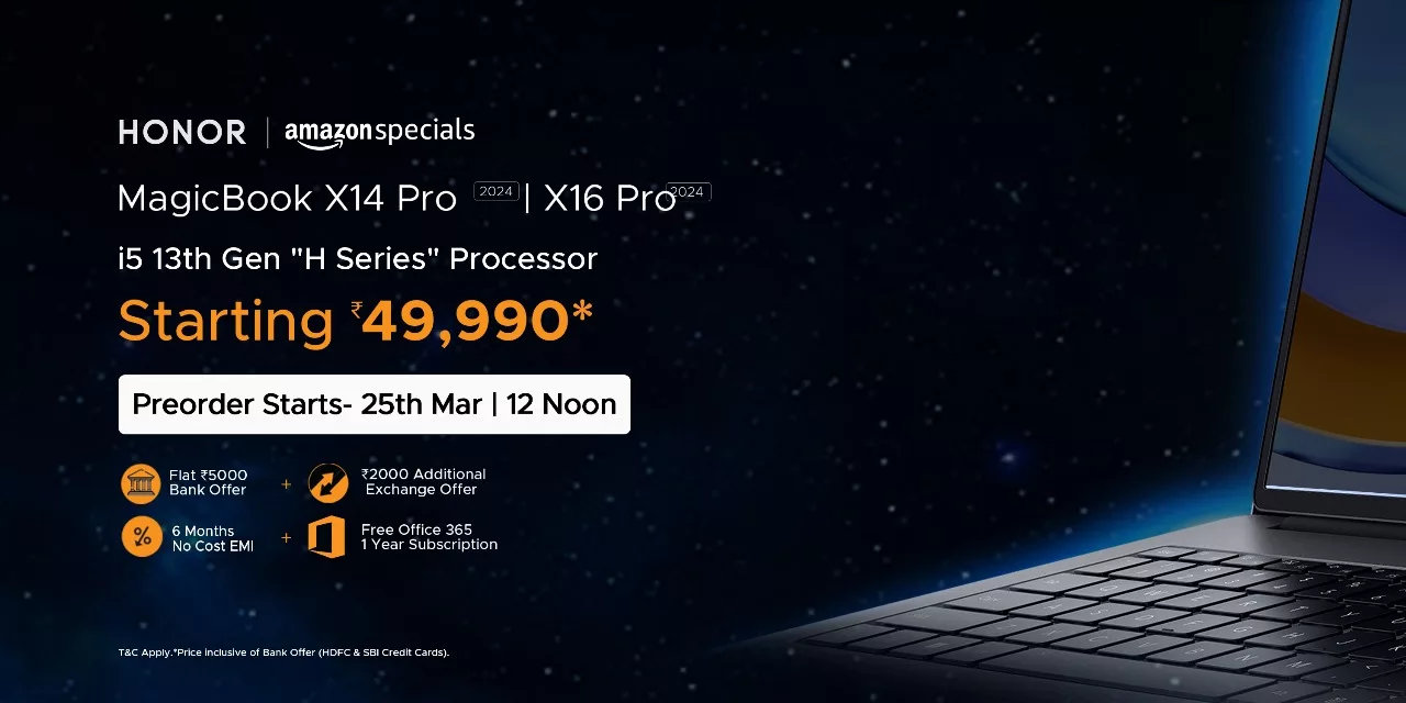 MagicBook X14 Pro, X16 Pro, and Honor Pad 9 now Available