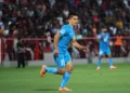 Indian Captain Sunil Chhetri Against Afghanistan, Image Credits-AIFF