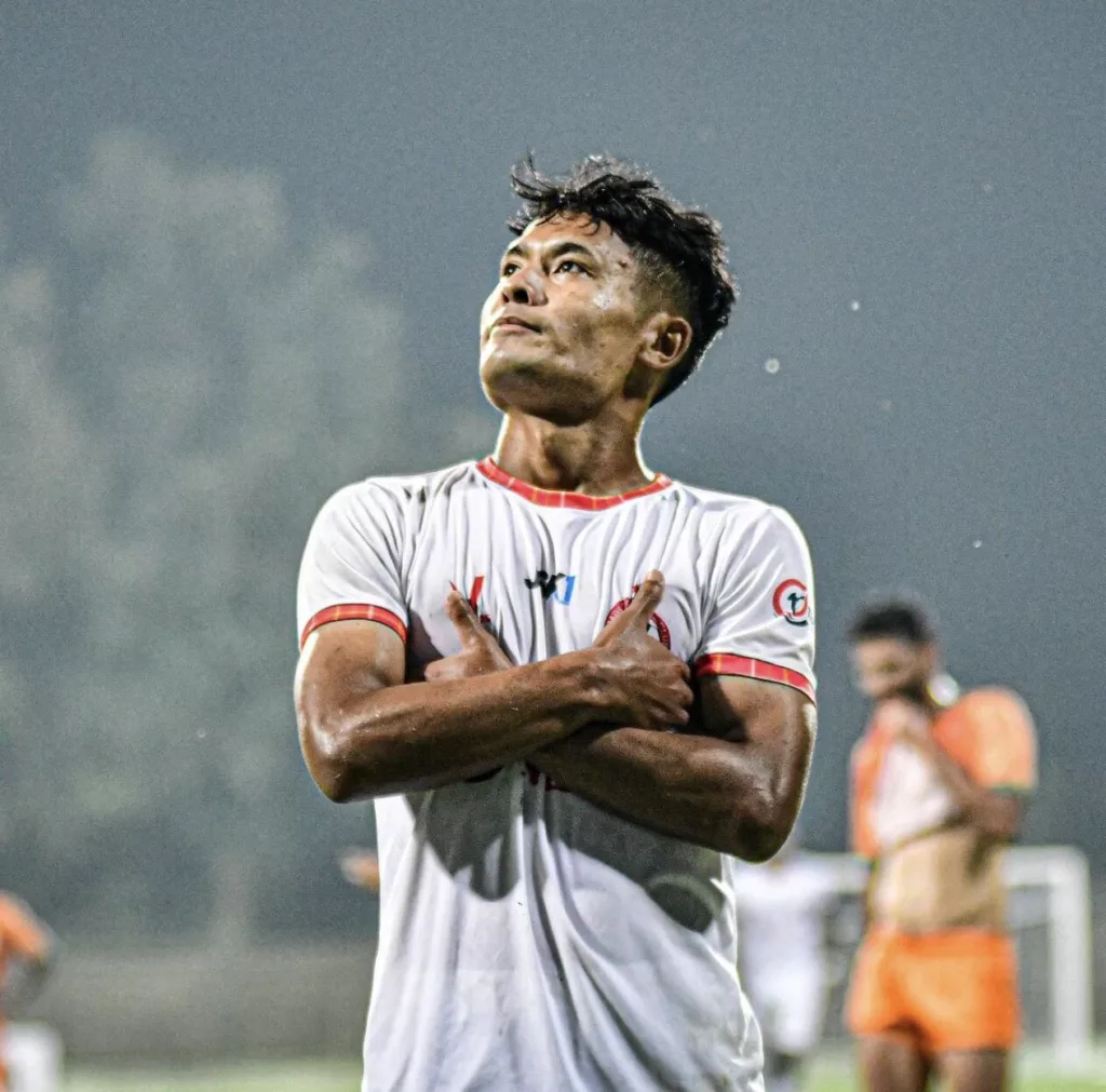 Lalrinzuala Lalbiaknia Image Credits Twitter 1 1 Lalrinzuala Lalbiaknia Breaks The Record of Highest-ever Goals Scored by an Indian in a Single Season of the I-League