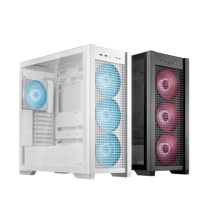 TUF Gaming GT302 ARGB is available in black and white ASUS TUF Gaming GT302 ARGB Chassis: The Ultimate Companion for High-Performance PC Builds