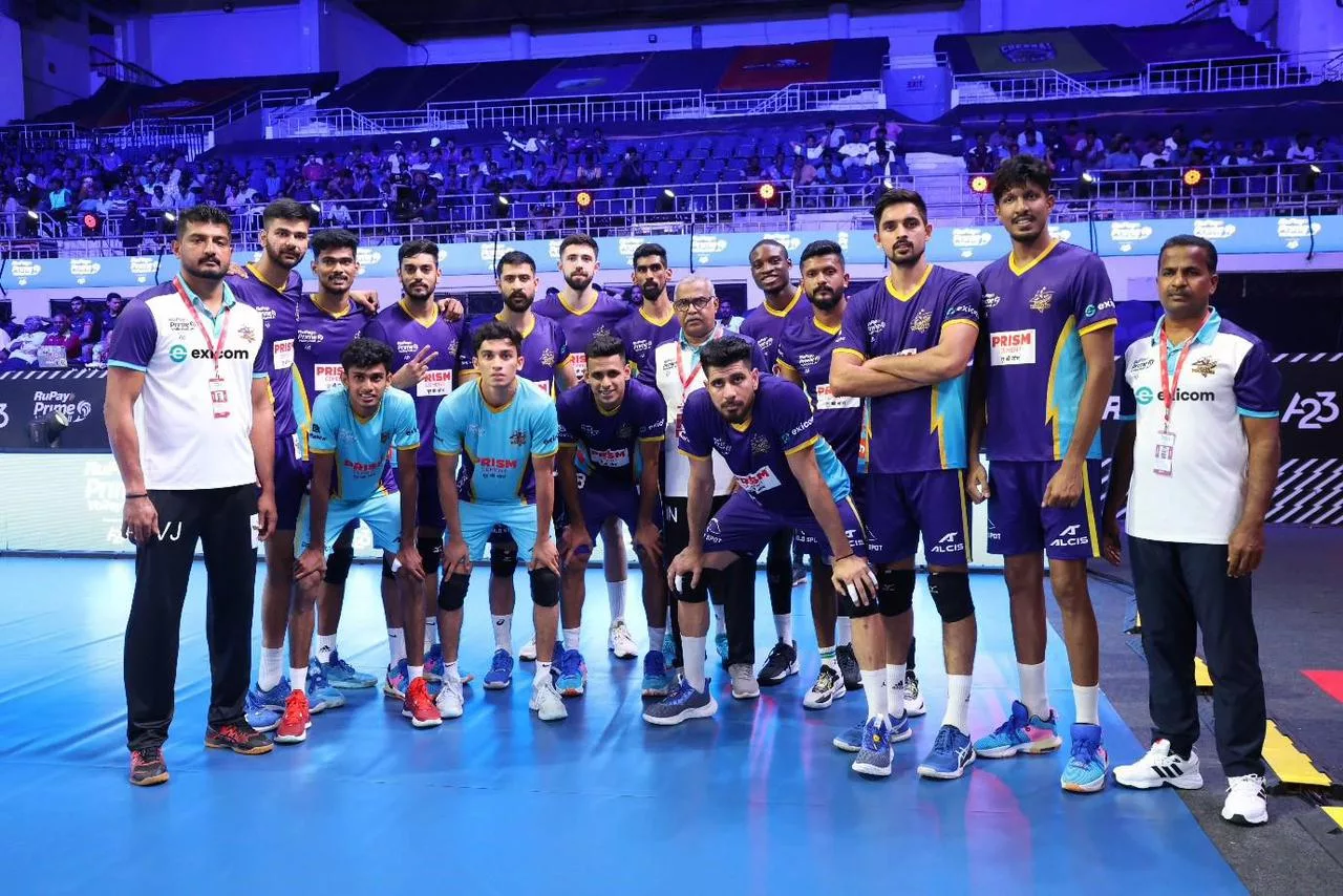 Exicom and Delhi Toofans team up for RuPay Prime Volley Season 3