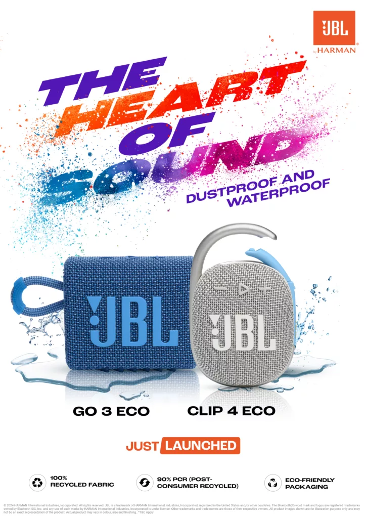 JBL Unveils Eco-Friendly Speaker Lineup for Holi Celebrations