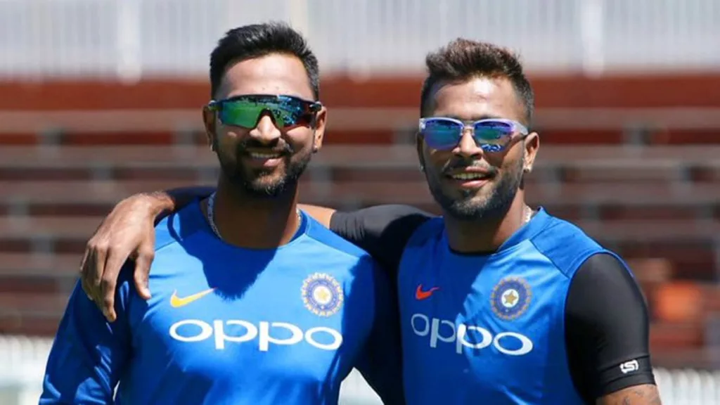 hardik krunal 1568461046 Top 10 Famous Cricket Brothers Who Rocked the World Together