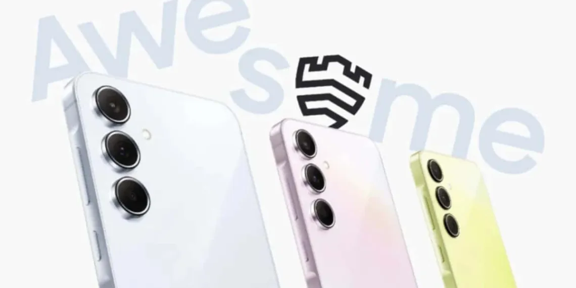 Samsung Galaxy A55 and Galaxy A35