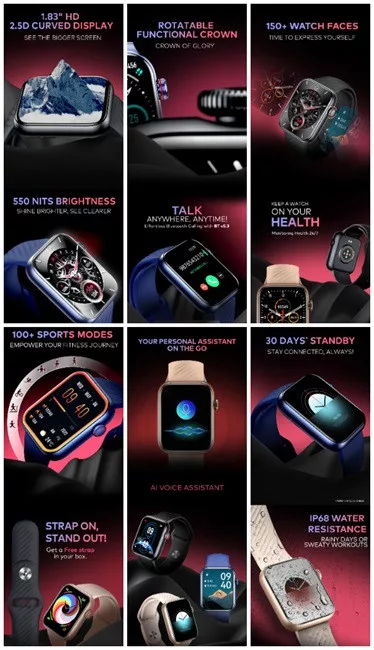 image 2 50 jpg itel Icon 2 smartwatch to launch on March 5 in India