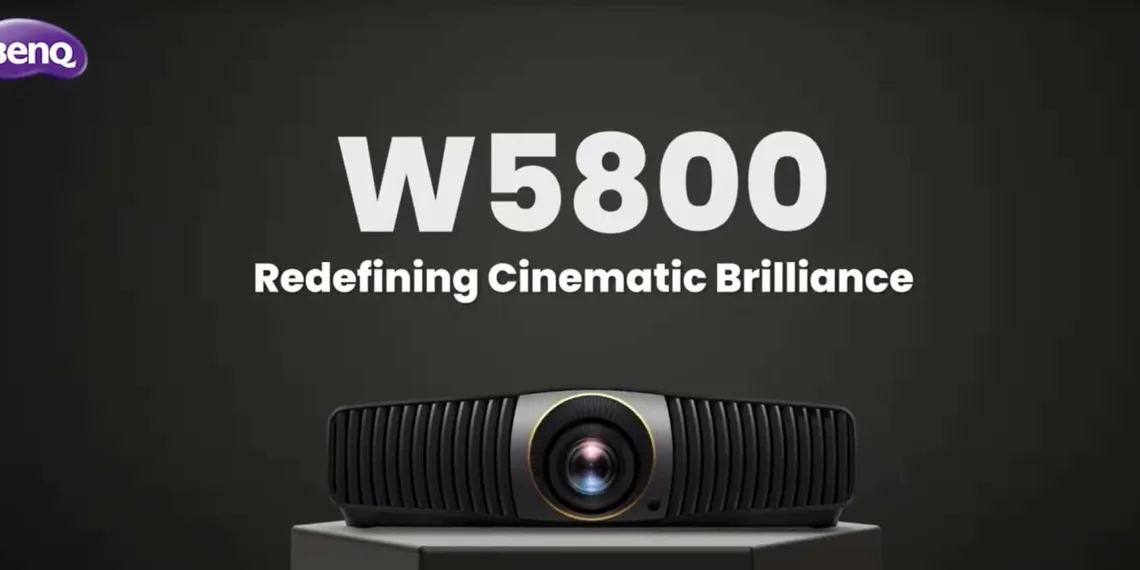 BenQ W5800 home cinema projector launched in India priced at ₹6.5 lakh