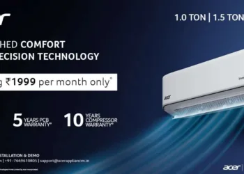 Acer launched its new Air Conditioners in India with 7-in-1 convertible technology