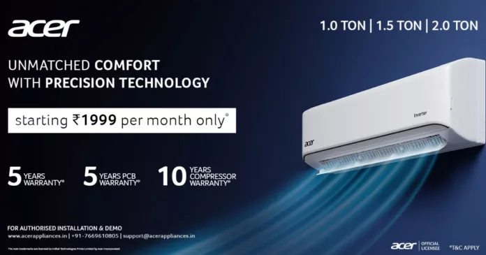 Acer launched its new Air Conditioners in India with 7-in-1 convertible technology Acer launched its new Air Conditioners in India with 7-in-1 convertible technology