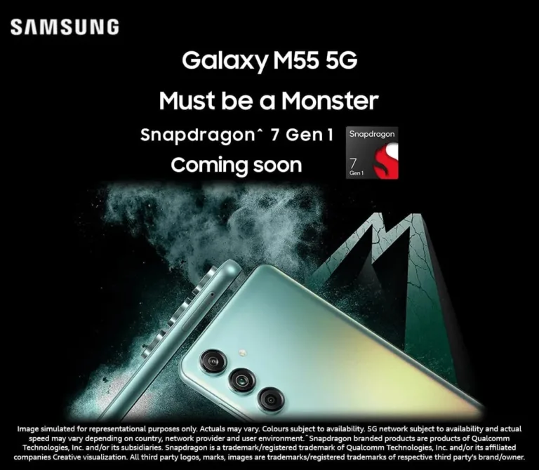 The Samsung Galaxy M55 5G and Galaxy M15 5G's impending India release has been verified by Amazon India banners. Although a release date has not yet been disclosed, both phones are reportedly coming shortly to the nation.