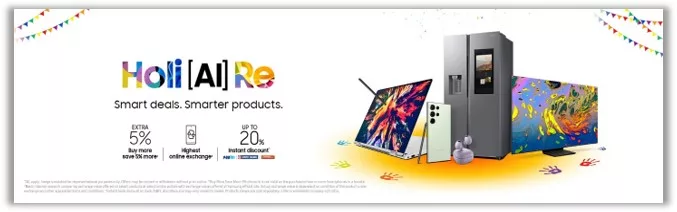 Exclusive Samsung Holi Sale: Unbelievable Offers on Products! 🎉