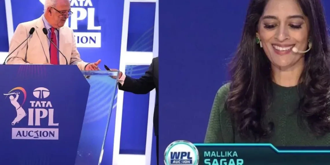Indian Premier League (IPL) 2024 Sensation: Mallika Sagar, The Unforgettable Auctioneer Making History!