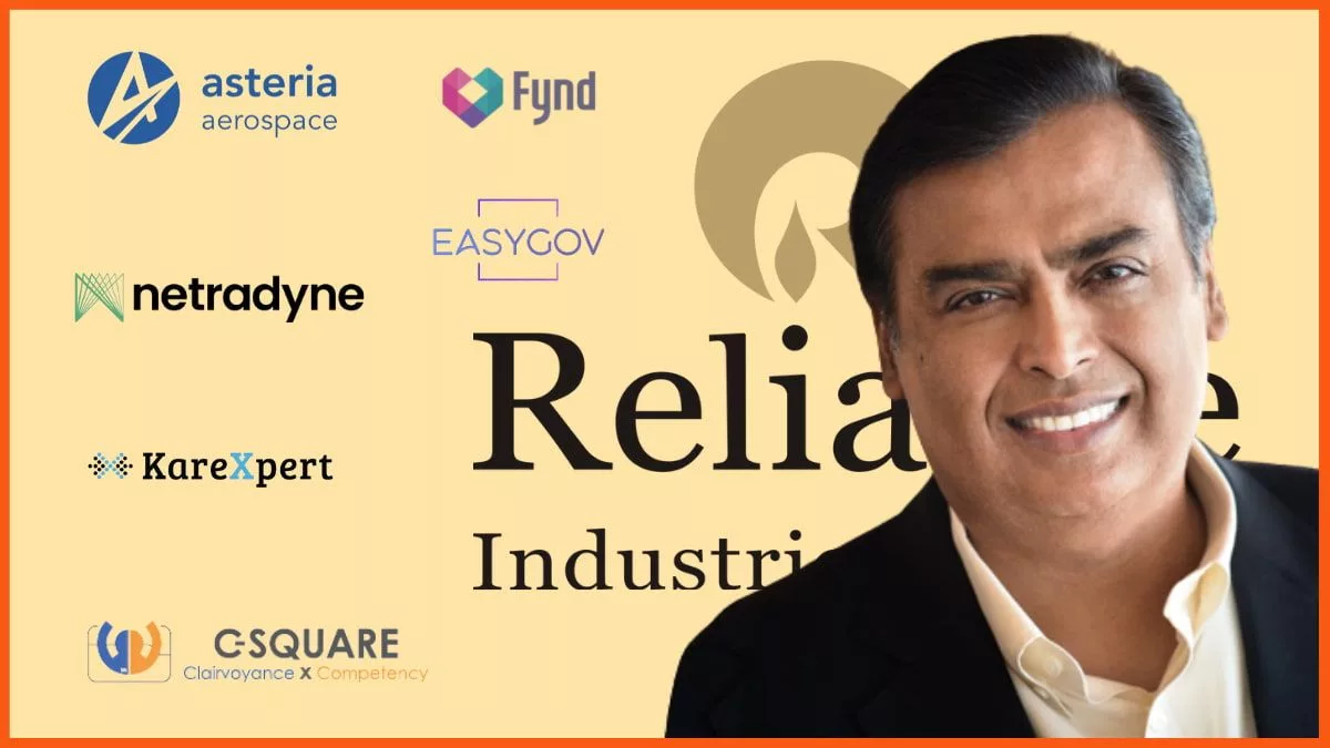 The Top 10 Startups Acquired by Reliance so far