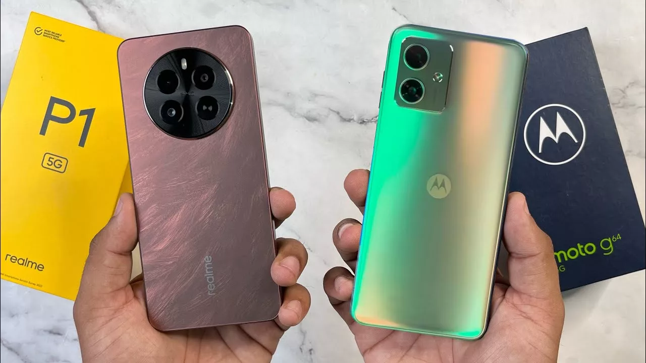 Moto G64 5G vs Realme P1 5G: A Battle of Power and Performance