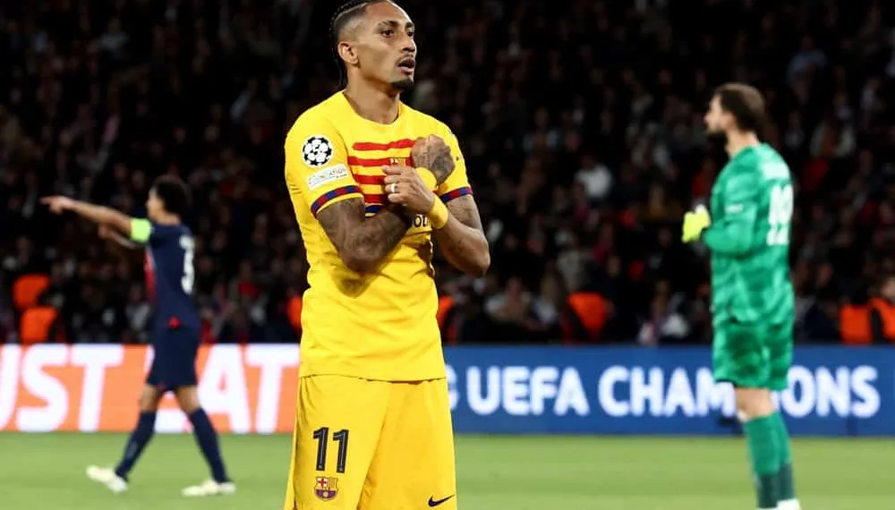 Raphinha Vs PSG Champions League Barcelona vs PSG Champions League quarter final 23/24 preview: Streaming details, time and squad
