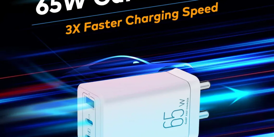 Introducing the Revolutionary itel VOLTX 65W Fast Charger: A Game Changer in Charging Technology