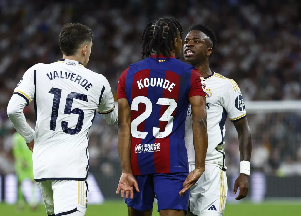 74YOFPGPLVP5RNVUTPYSXLZQ5A Video Suggests Lamine Yamal's Goal Crossed Line in Barcelona's El Clasico Loss to Real Madrid Amid Goal-Line Technology Debate