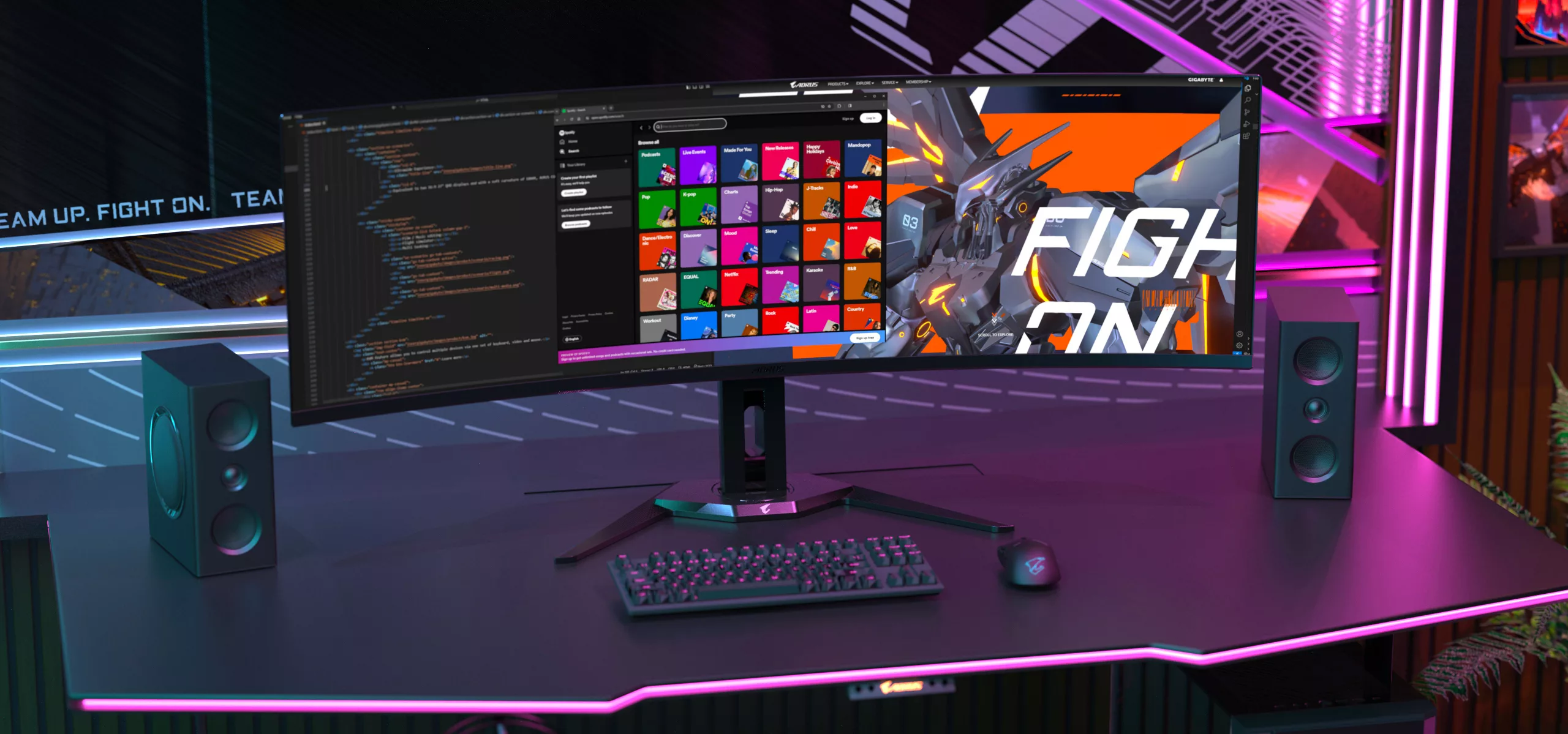 GIGABYTE Launches AORUS CO49DQ: A Revolutionary QD-OLED Gaming Monitor in India