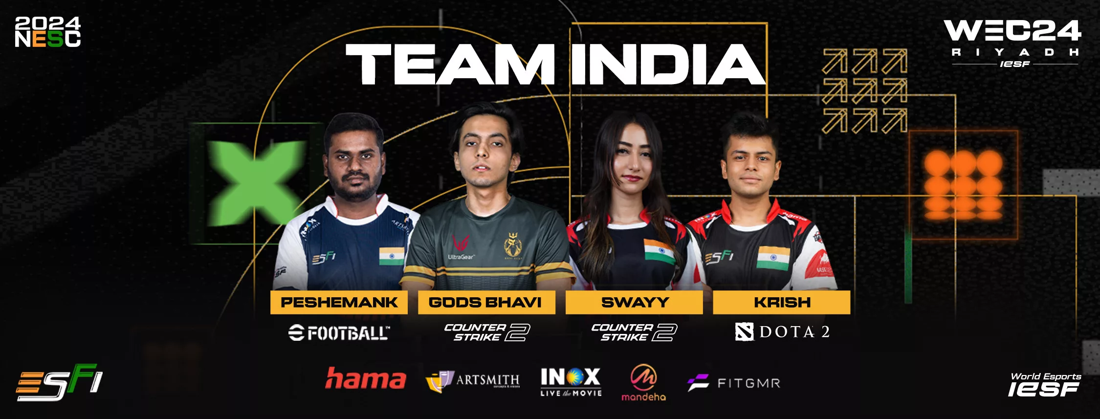 India's Finest Athletes Triumph at NESC 2024: A Glance at the Stellar Performances