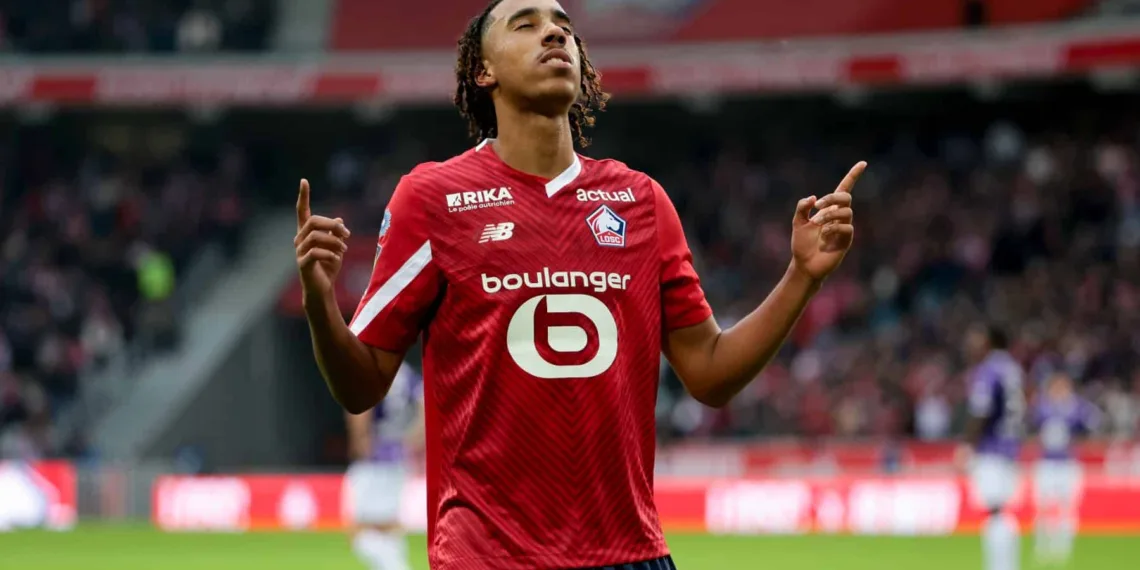 Leny Yoro real Madrid