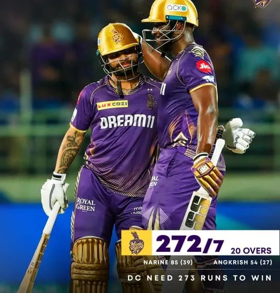 IPL 2024 DC vs KKR