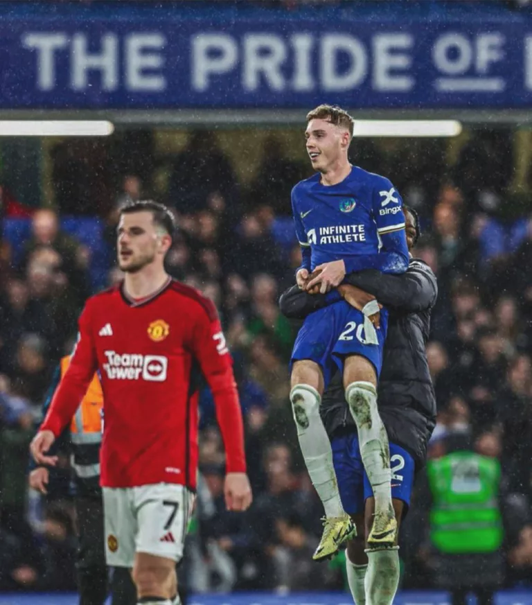 Cole Palmer Chelsea vs Manchester United