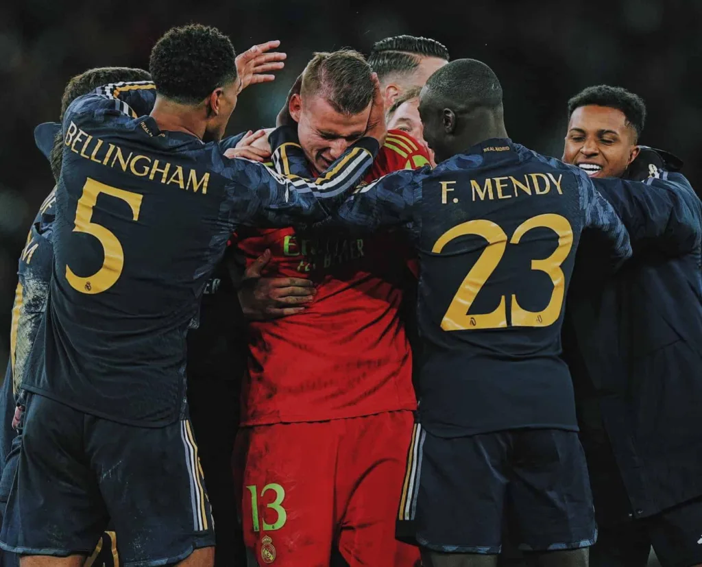 Real Madrid Lunin Champions League