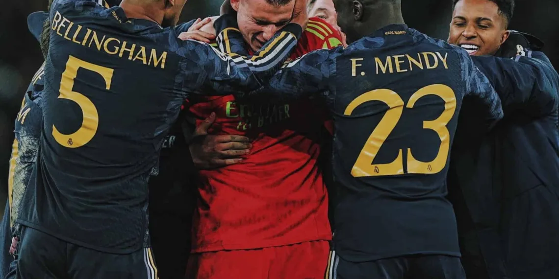 Real Madrid Lunin Champions League