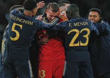 Real Madrid Lunin Champions League