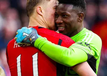 Rasmus Hojlund Andre Onana Manchester United