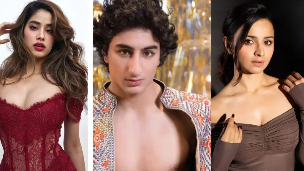 Janhvi Kapoor, Ibrahim Ali Khan, and Mahima Makwana Star in a Love Triangle in Upcoming Film