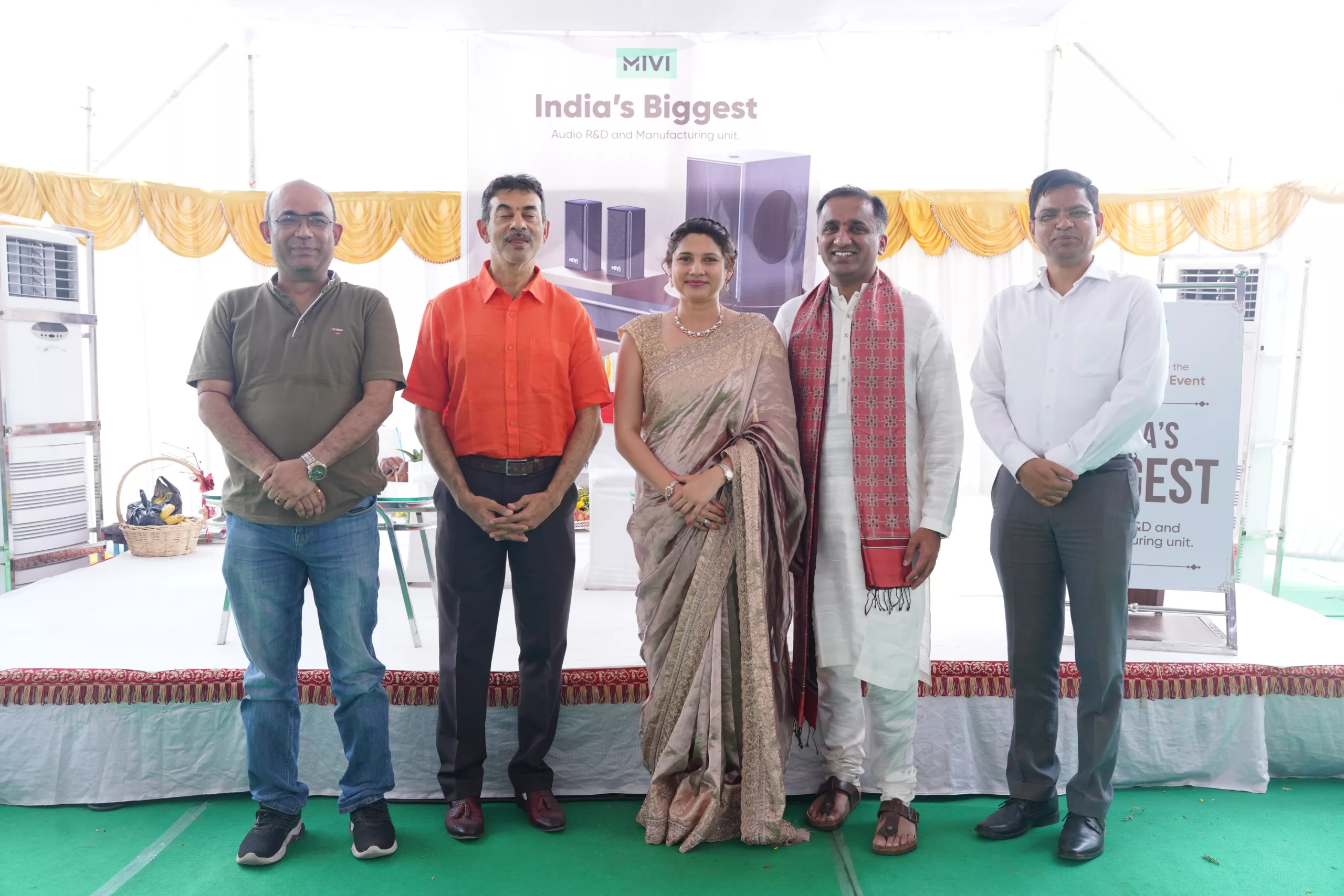 MIVI Unveils Groundbreaking Audio Electronics Factory in Hyderabad, Pledging INR 200 Crore Investment