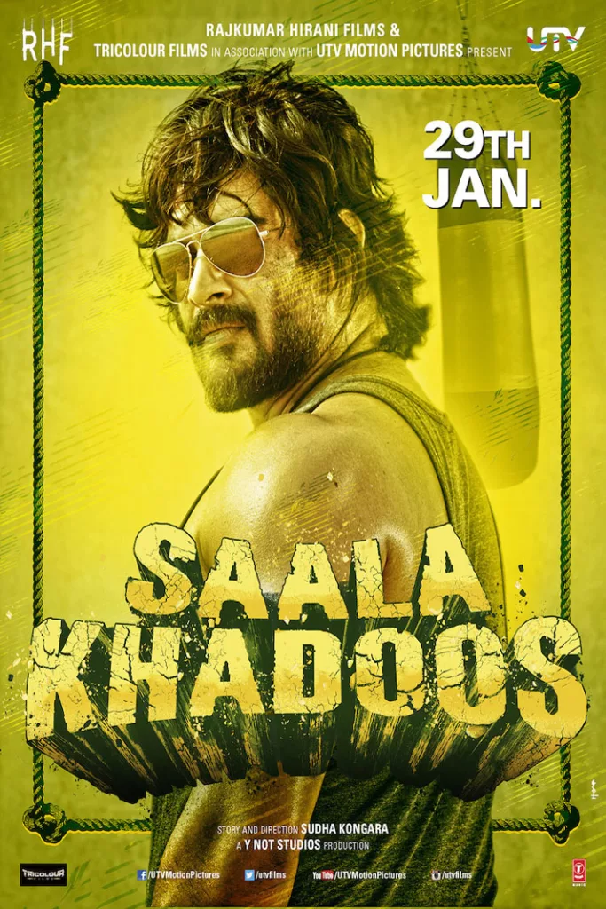 Saala Khadoos 2016. Image Credits IMDb Top 10 Sports Dramas To Watch On Netflix, Prime Video & More That Will Make You Want To Play Again