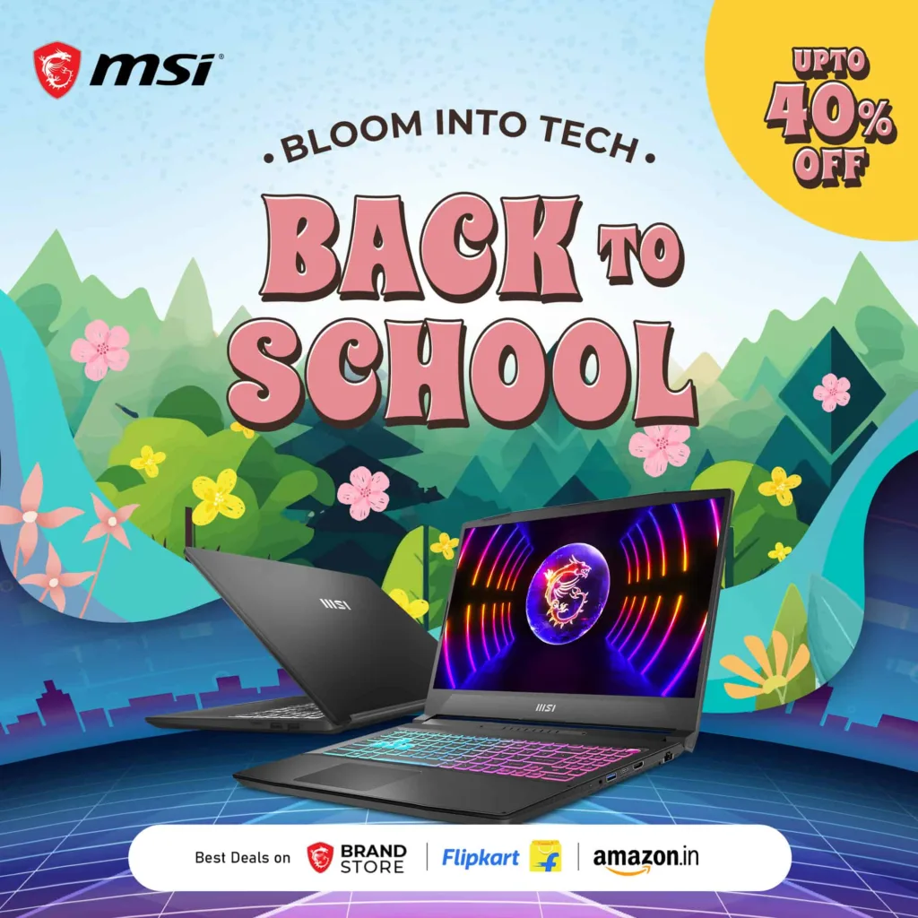 Power Up Your Studies: MSI Back-to-School Laptop Deals are here