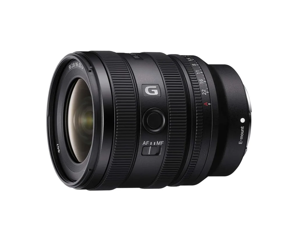 Introducing Sony's Newest Gem: The FE 16-25mm F2.8 G Lens for Alpha E-Mount Cameras