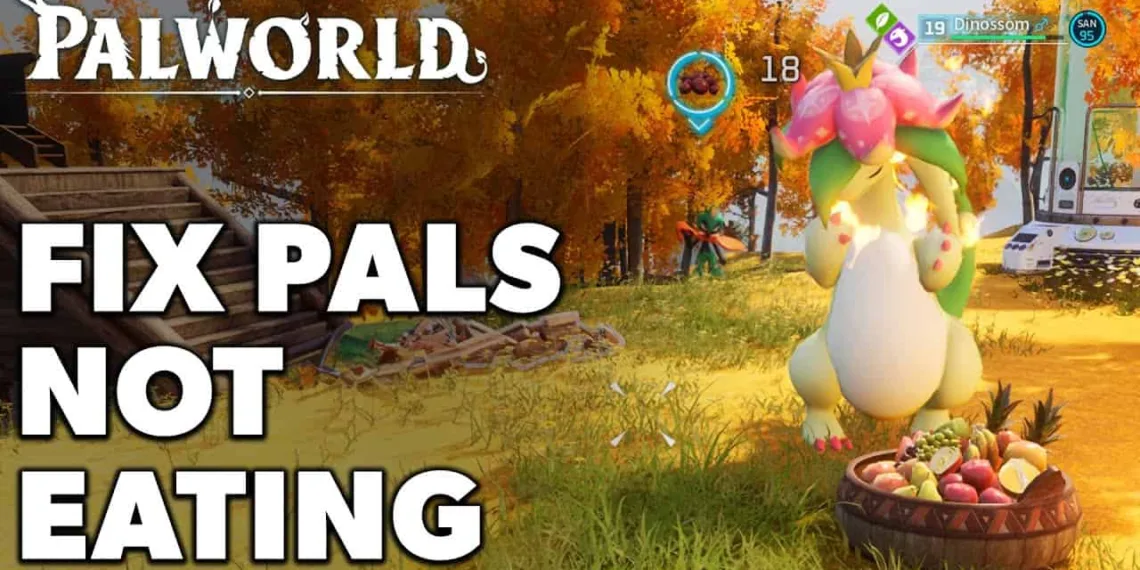 Palworld pals not eating when offline