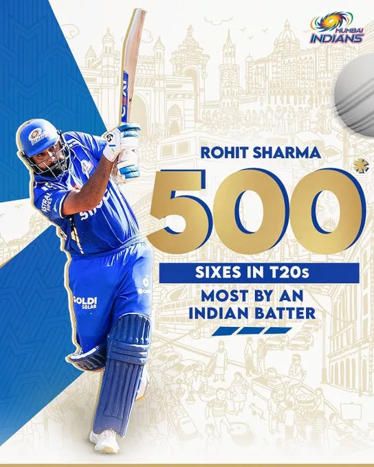 image 15 120 jpg Rohit Sharma: Making History in IPL 2024 with 500 T20 Sixes & Surpassing Raina in CSK vs MI