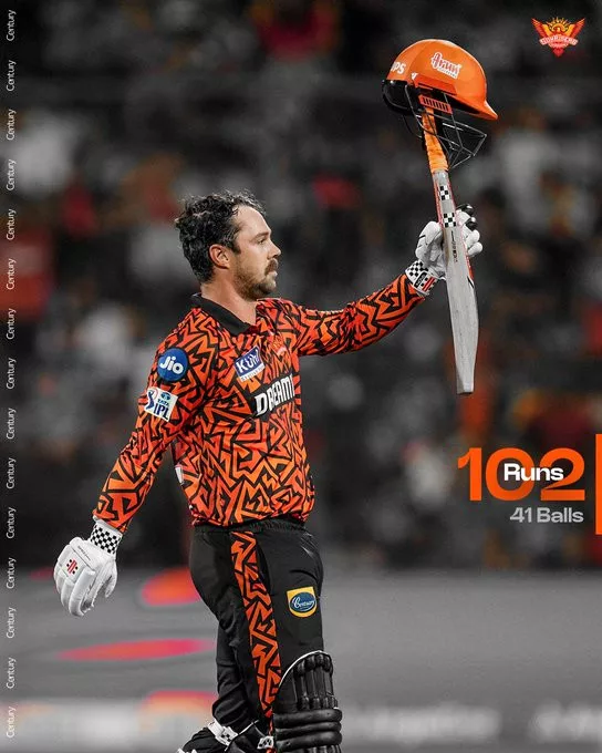 image 15 173 jpg Travis Head's Record Breaking Century: Fastest Century in SRH History and Fourth Fastest Century in IPL History